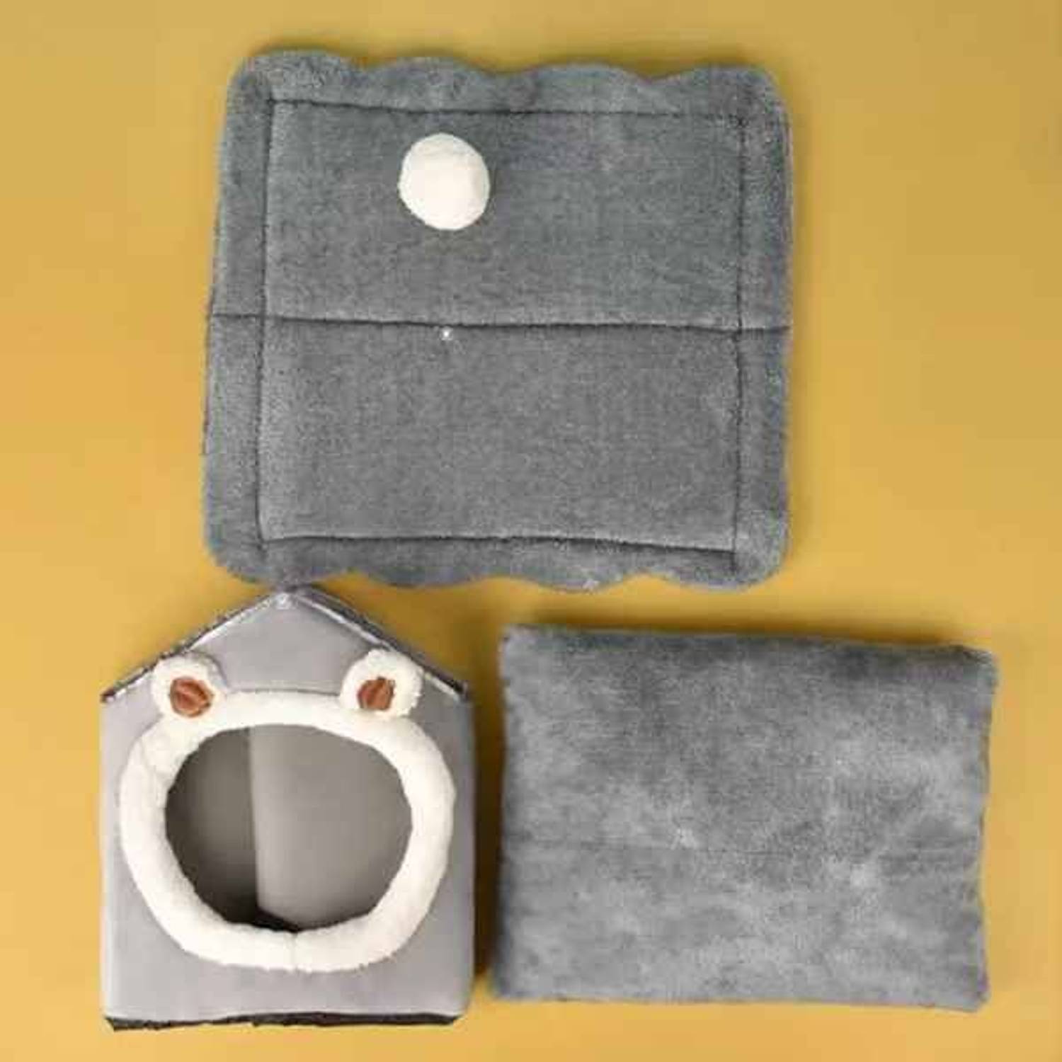 mewkat Grey Cat House - Image 4