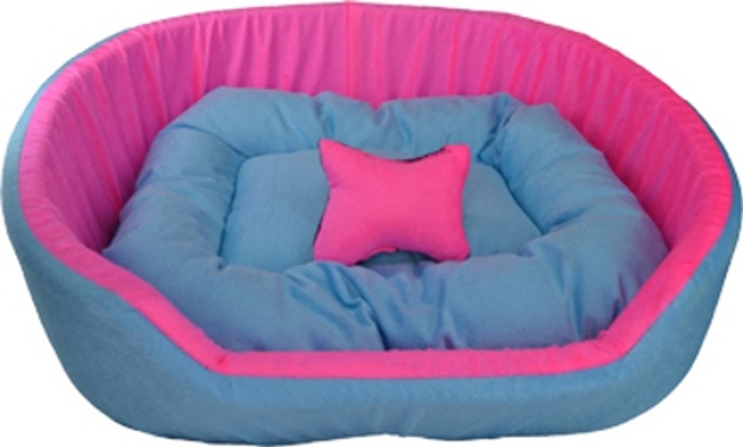 Furry Smile Premium Simple Bed With Haddi, Sofas & Chairs for Dogs and cat XXL Pet Bed
