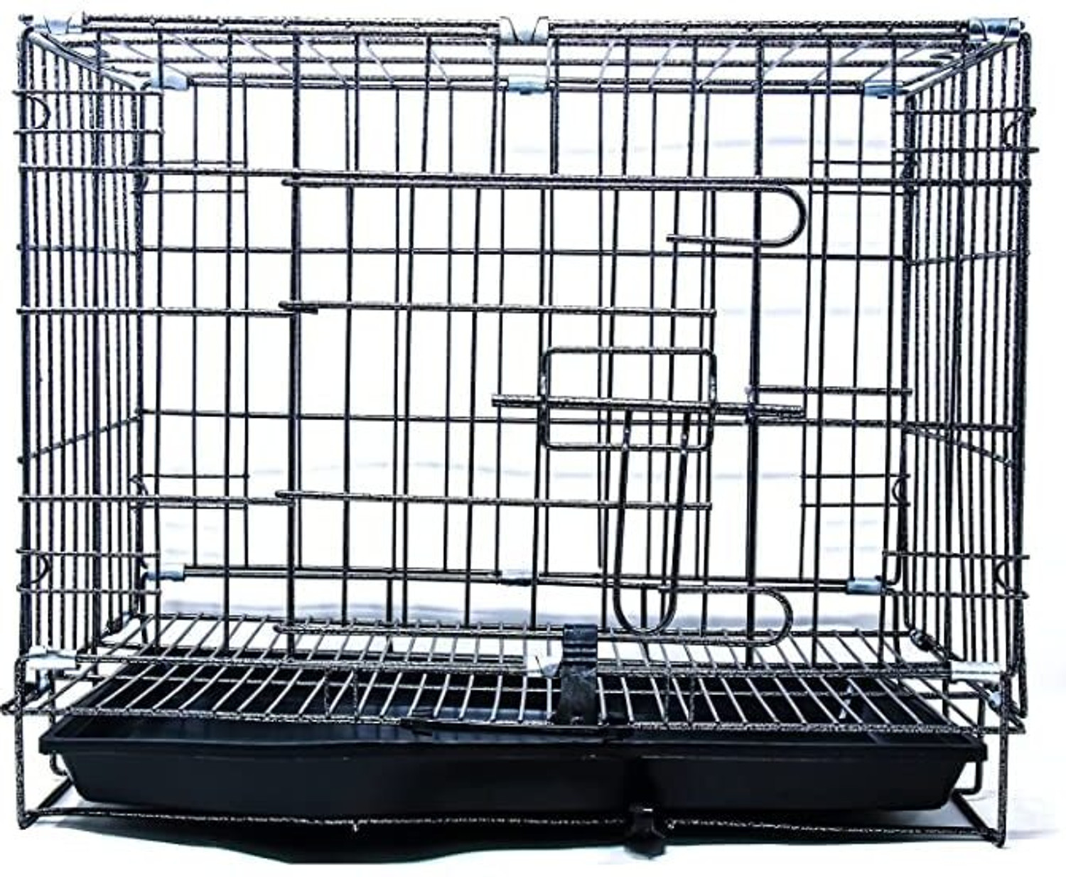 Image of petkart 24 INCH BLACK BLACK Pet Crate