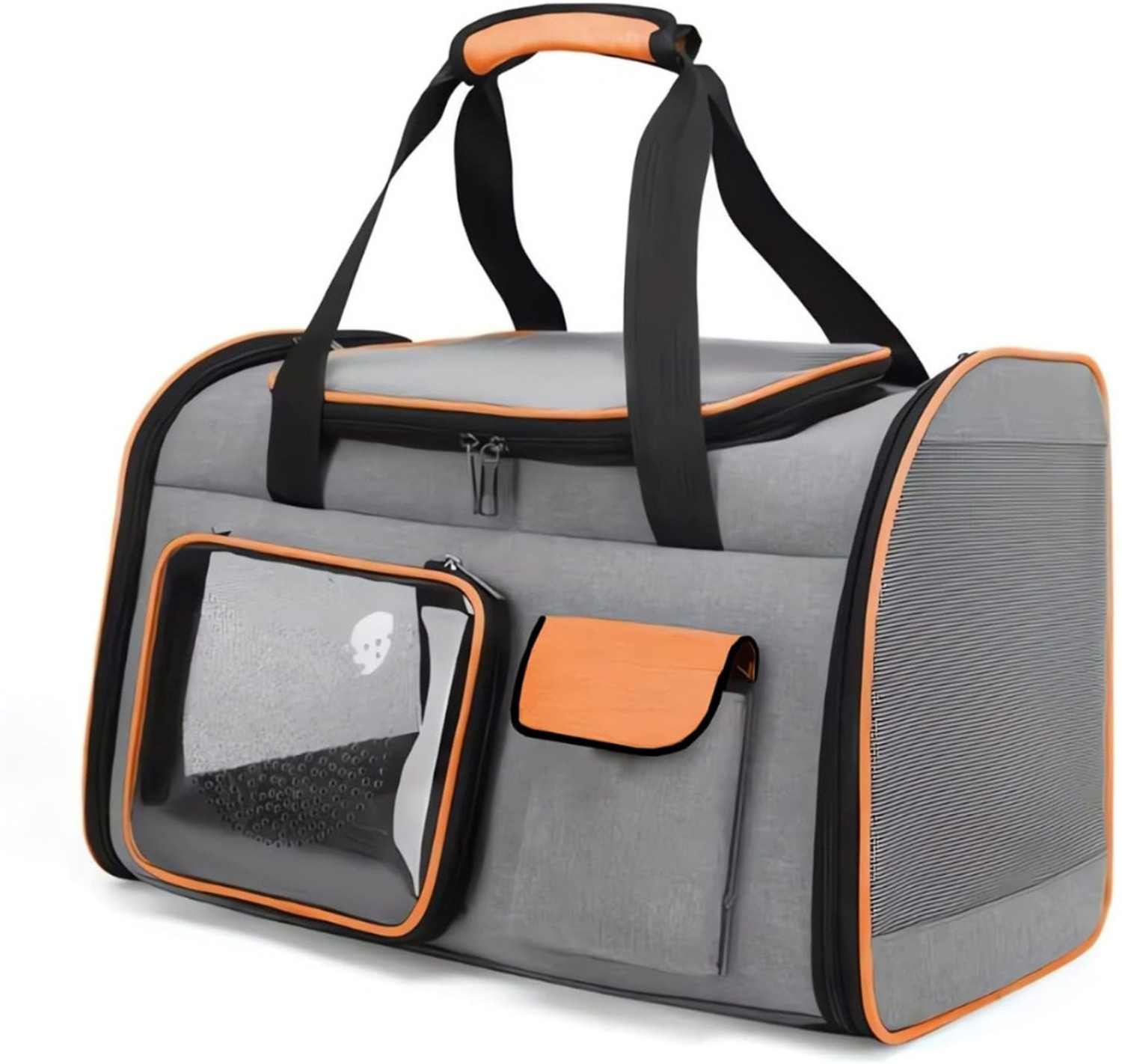 Image of Pet Guard Pet Carrier Bag for Kitten Puppies Travel Puppy Multicolour Basket Pet Carrier