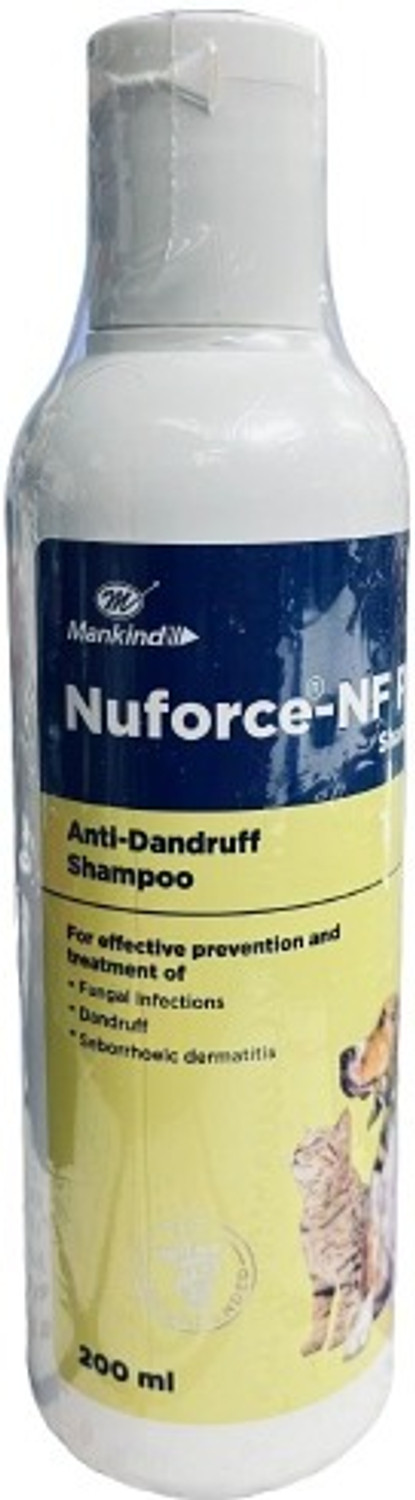 Image of NuForce - NF PET Anti Dandruff Shampoo For Dogs and Cats 200 ml Pet Coat Cleanser