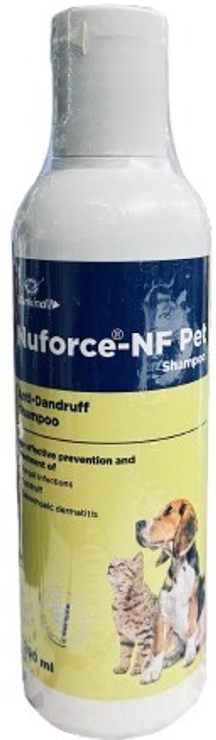 Image of NuForce - NF PET Anti Dandruff Shampoo For Dogs and Cats 200 ml Pet Coat Cleanser