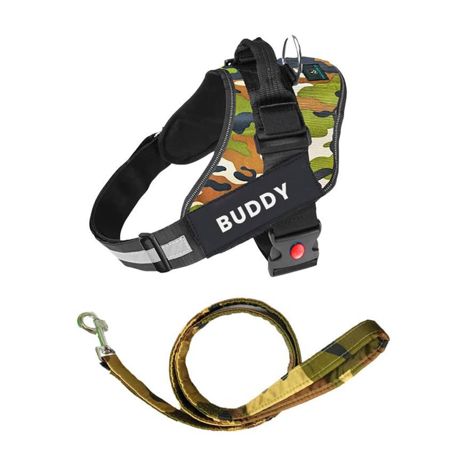 ALCAZAR Dog Vest Harness Leash Combo Set (XL, Recommended for 35-42KG Pet) Dog Harness & Leash