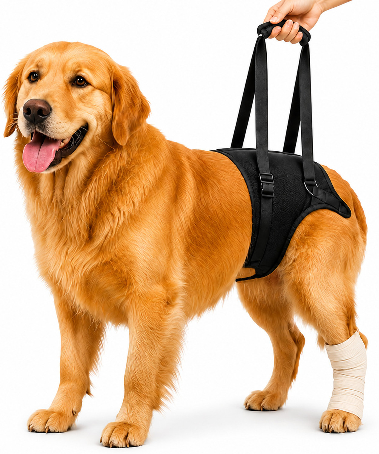 ALCAZAR Dog Support Harness for Back Legs | Comfortable Design for 16-27 KG Pet Dog Safety Harness