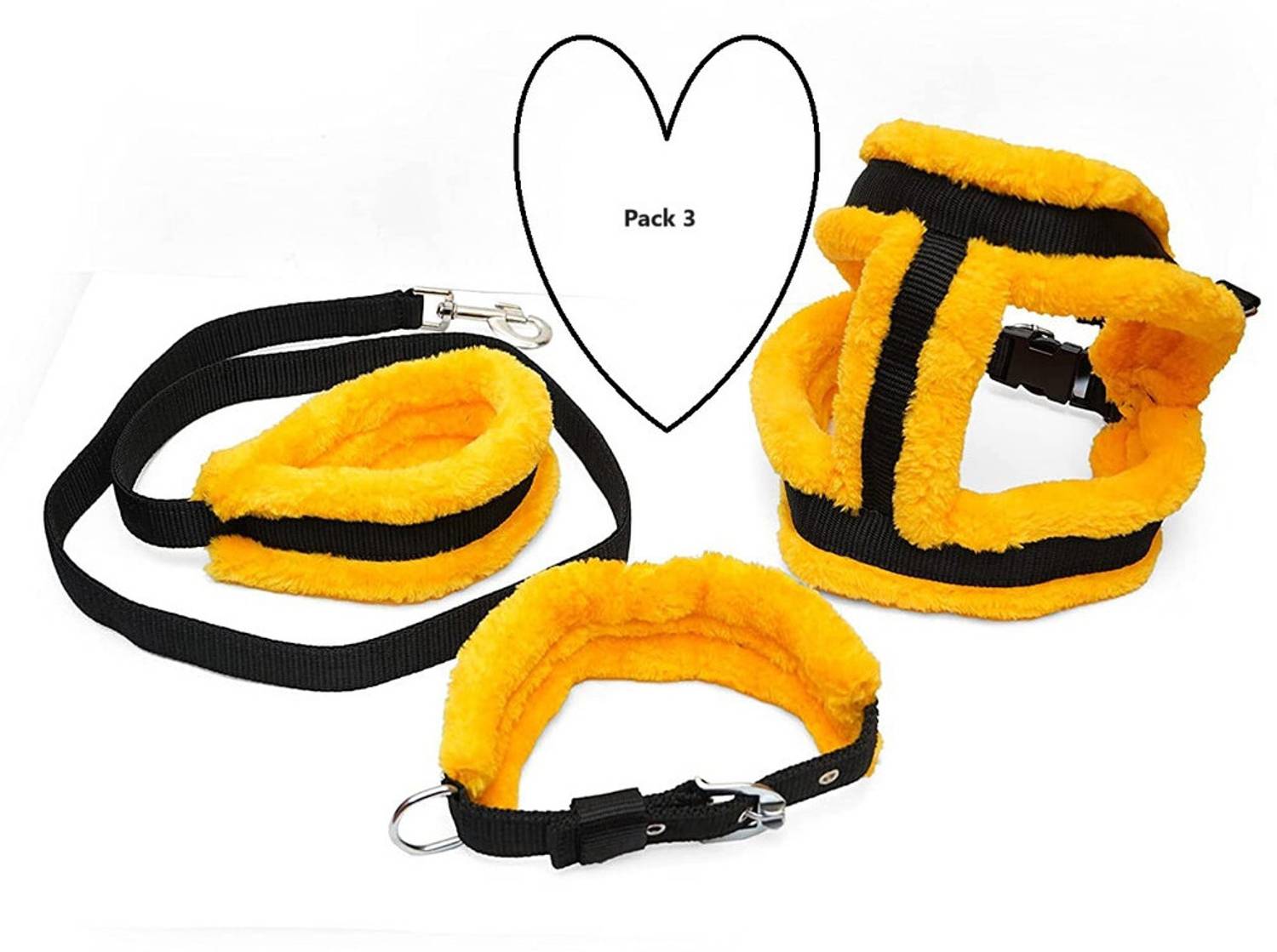 Aftra Combo Pack Soft Comfortable Breakaway Closure Dog Harness & Leash