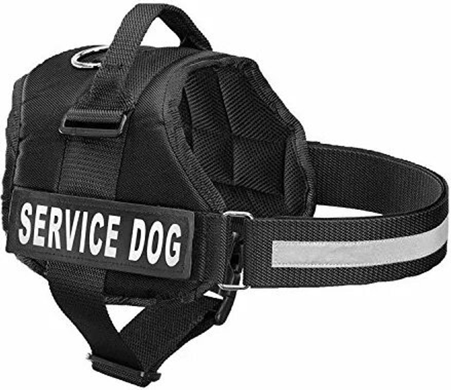 Image of Cocker Fur Harness Black Collar & Leash Combo Dog NA Harness