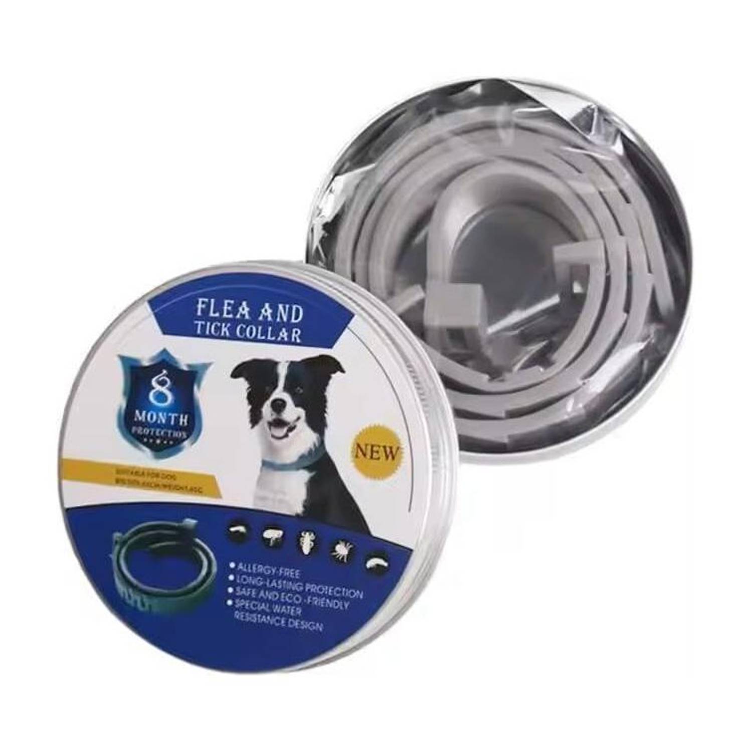 AONEPTER All Breeds Made with Natural Ingredients Dog Flea & Tick Collar Dog & Cat Anti-tick Collar