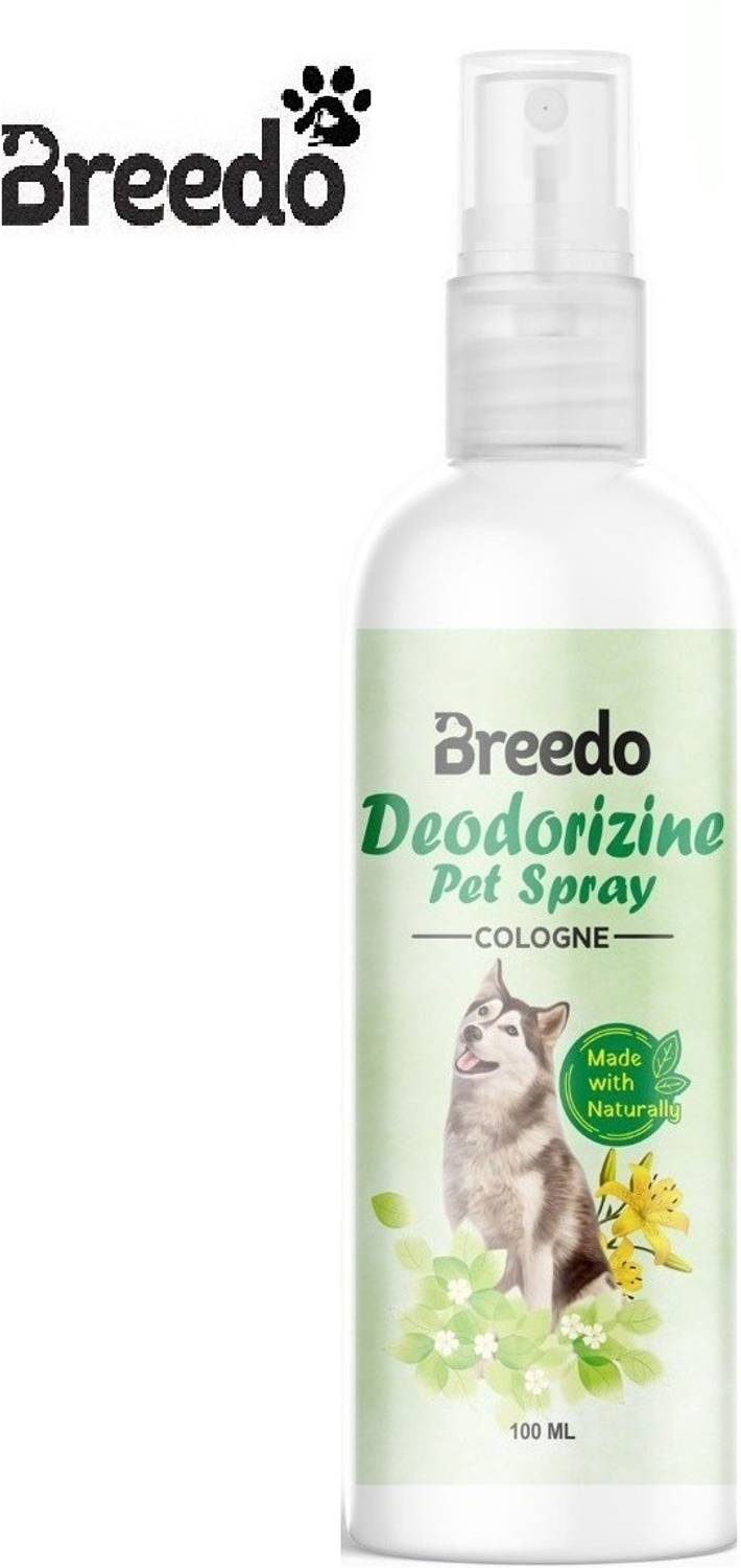 Breedo Dog Need Body Spray Deodorizine Perfume Spray (100 ml) Natural Cologne