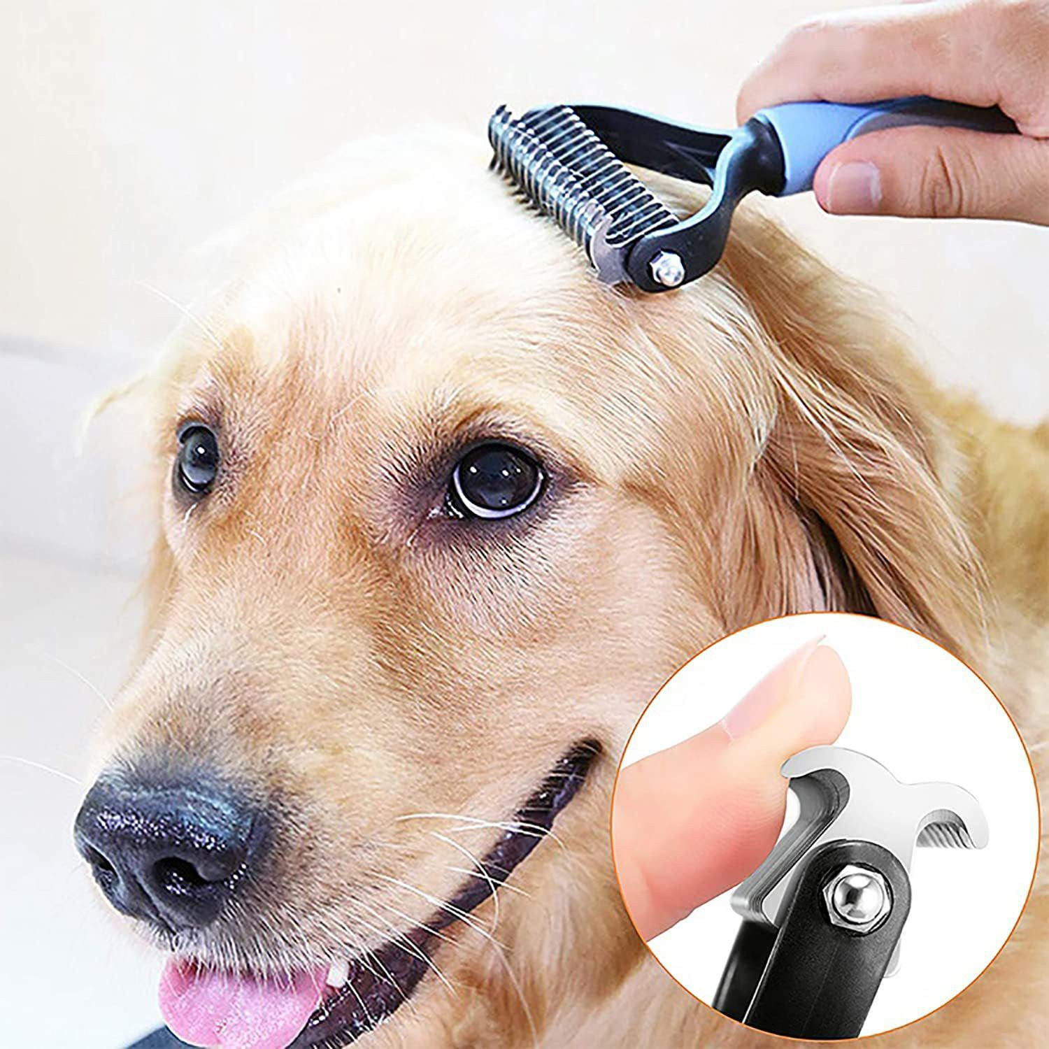 Image of Ratixes PET HAIR COMB Rakes for Cat, Dog, Rabbit Rakes for Dog & Cat, Rabbit