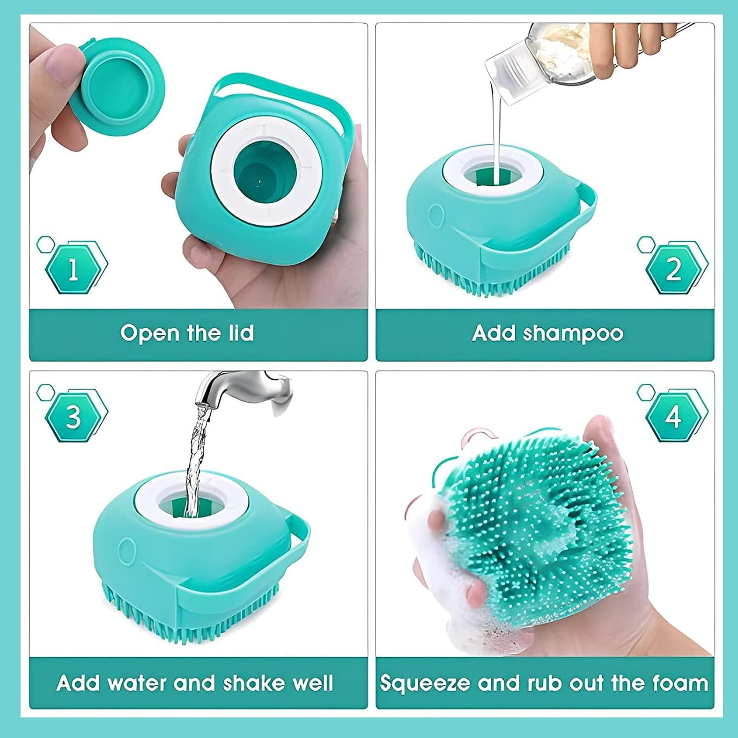 Image of decorvaiz Pet Grooming Tool Set Slicker Brushes for Dog & Cat, Rabbit