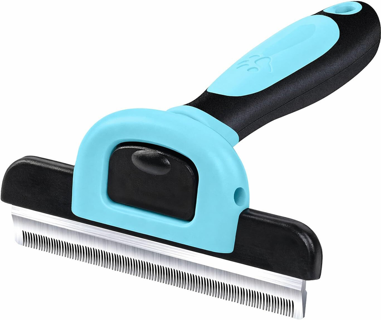 Image of Ratixes Pet Grooming Slicker Brush for Dogs & Cats | Stainless Steel Deshedding Comb Rakes for Dog & Cat, Rabbit