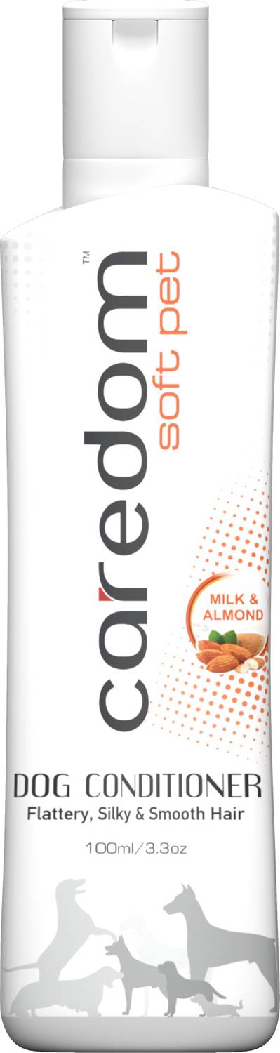 Caredom Soft Pet - Milk & Almond For Silky & Smoth Hair Pet Conditioner