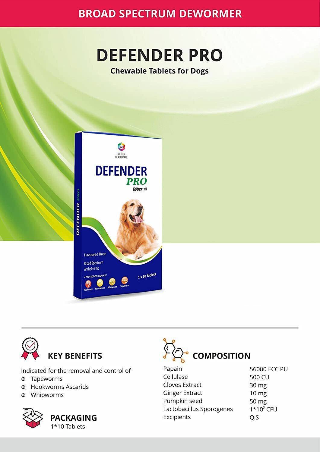 Medfly Natural Enzyme & Probiotic Dewormer for Dogs - Image 2