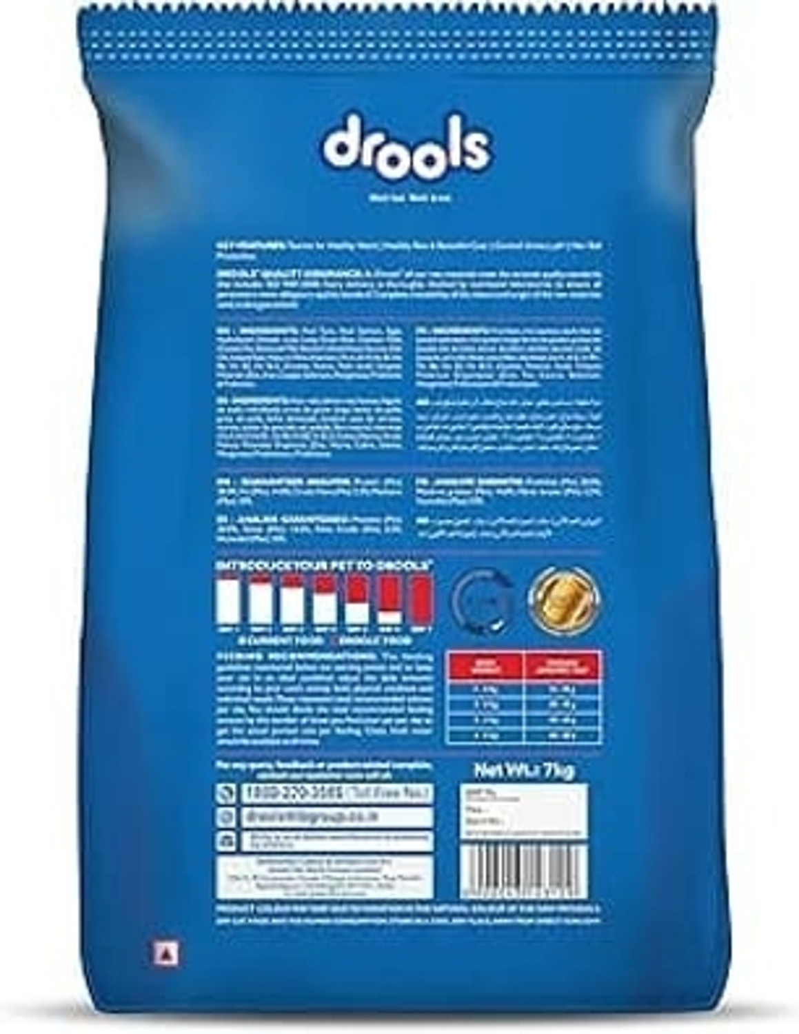 Image of Drools Tuna and salmon cat food Tuna, Salmon 7 kg Dry Adult, Senior, Young Cat Food
