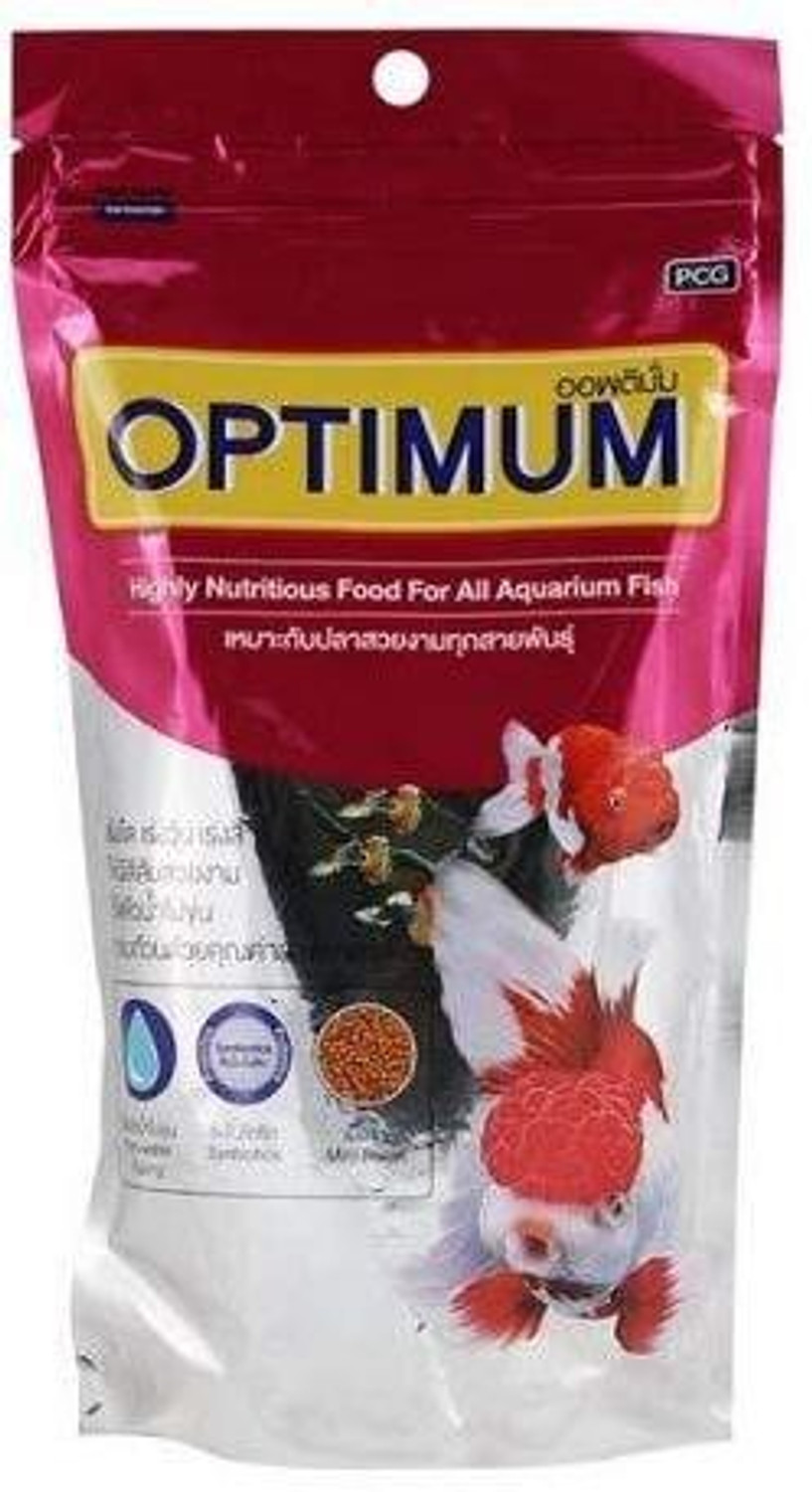 Image of Optimum Fish Food 100g (Pack of 2) Shrimp 0.2 kg (2x0.1 kg) Dry Adult, New Born, Senior, Young Fish Food