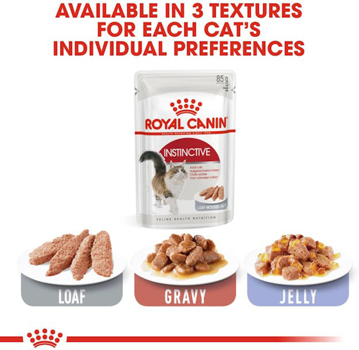 Image of Royal Canin Instinctive Loaf Adult Wet Cat Food - 85 gm 0.085 kg Wet Adult Cat Food