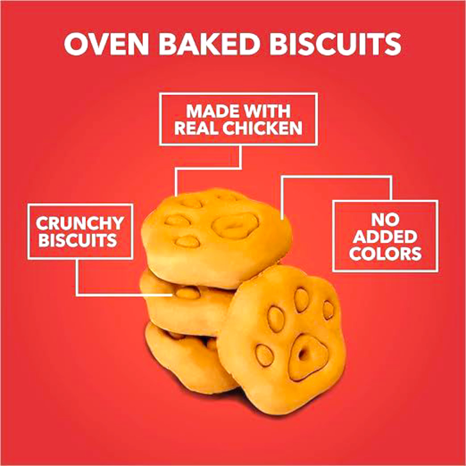 Image of Drools Drools Dog Biscuits Chicken 0.8 kg (2x0.4 kg) Dry All Life Stages Dog Food