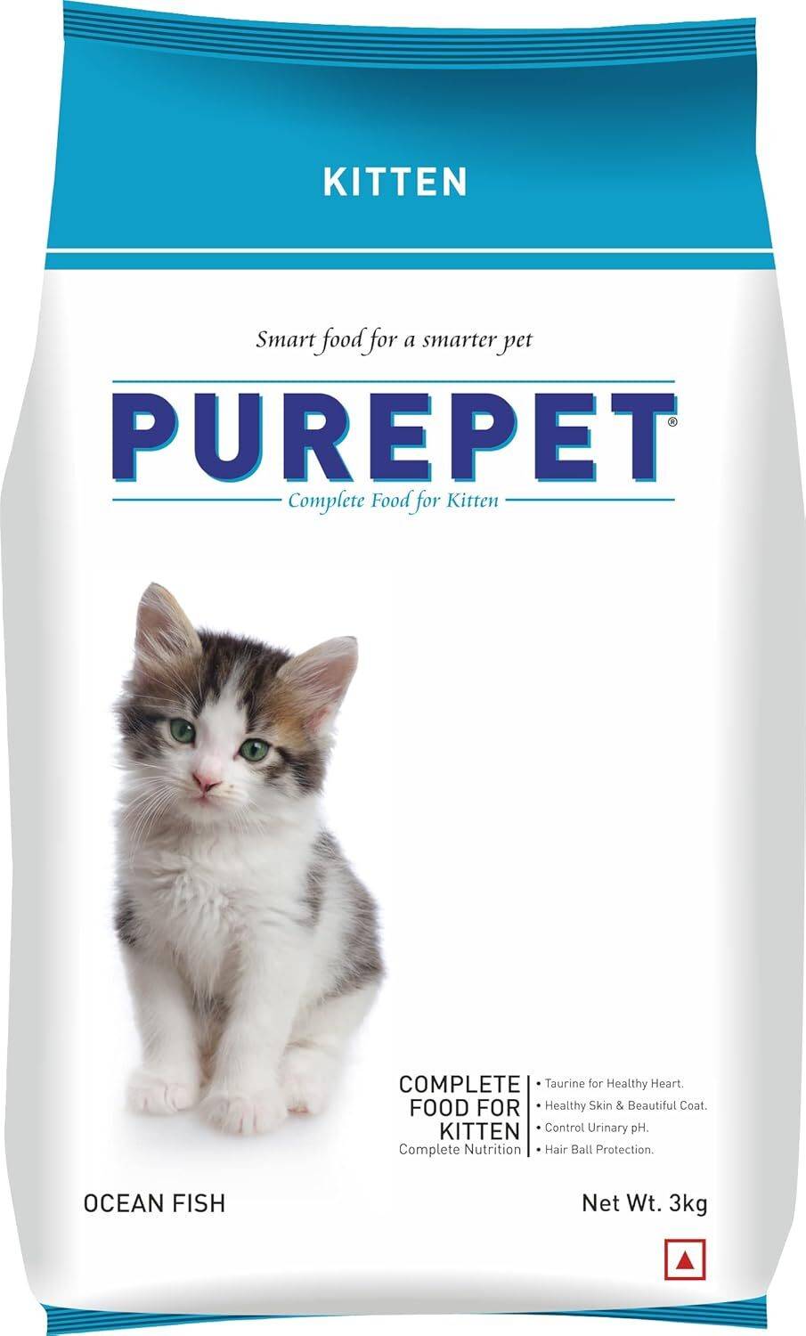 Purepet Ocean Fish 3 kg Dry Young Cat Food