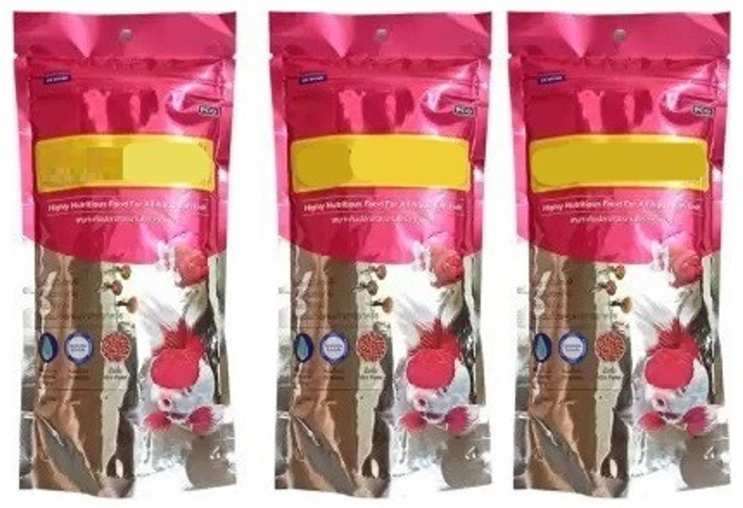 AKSHAT ENTERPRISES FISH FOOD 100gm *3 =300gm 0.3 kg (3x0.1 kg) Dry Adult, New Born, Senior, Young Fish Food