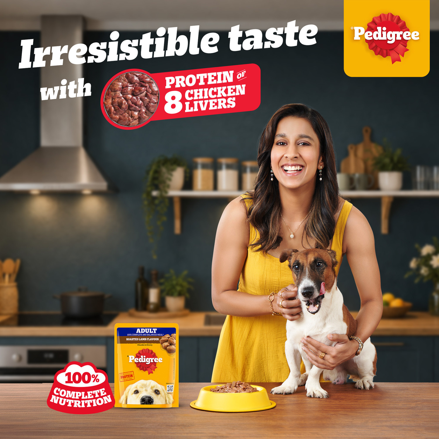 Image of PEDIGREE Gravy Lamb 2.1 kg (30x0.07 kg) Wet Adult Dog Food
