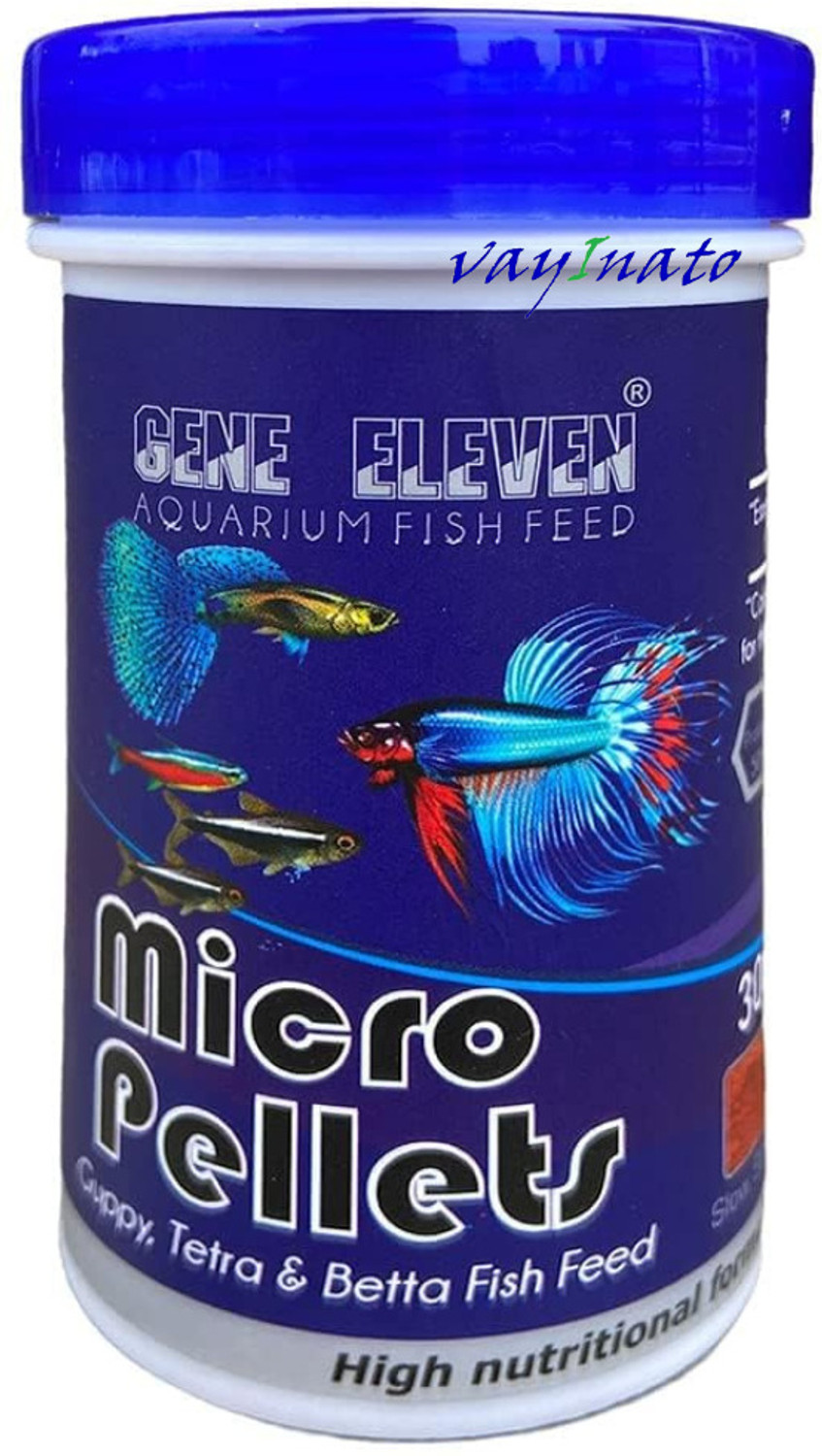 Image of VAYINATO Aquatic Remedies Micro Pellets, 100G | for All Tropical Aquarium Fishes 0.1 kg Dry Adult, New Born, Senior, Young Fish Food