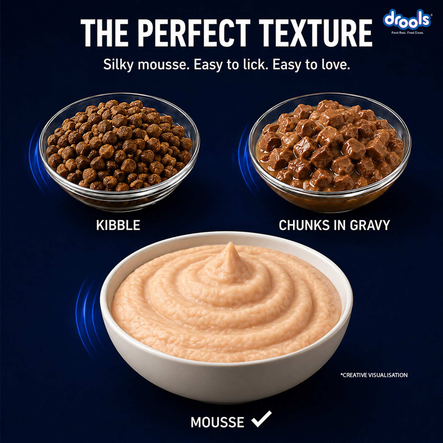 Image of Drools Mousse Tuna 0.08 kg Wet Young Cat Food