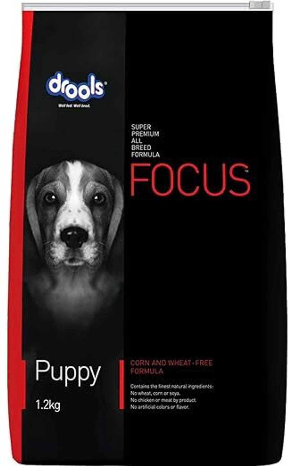 Image of Drools Focus Super Premium Chicken 1.2 kg Dry Young Dog Food