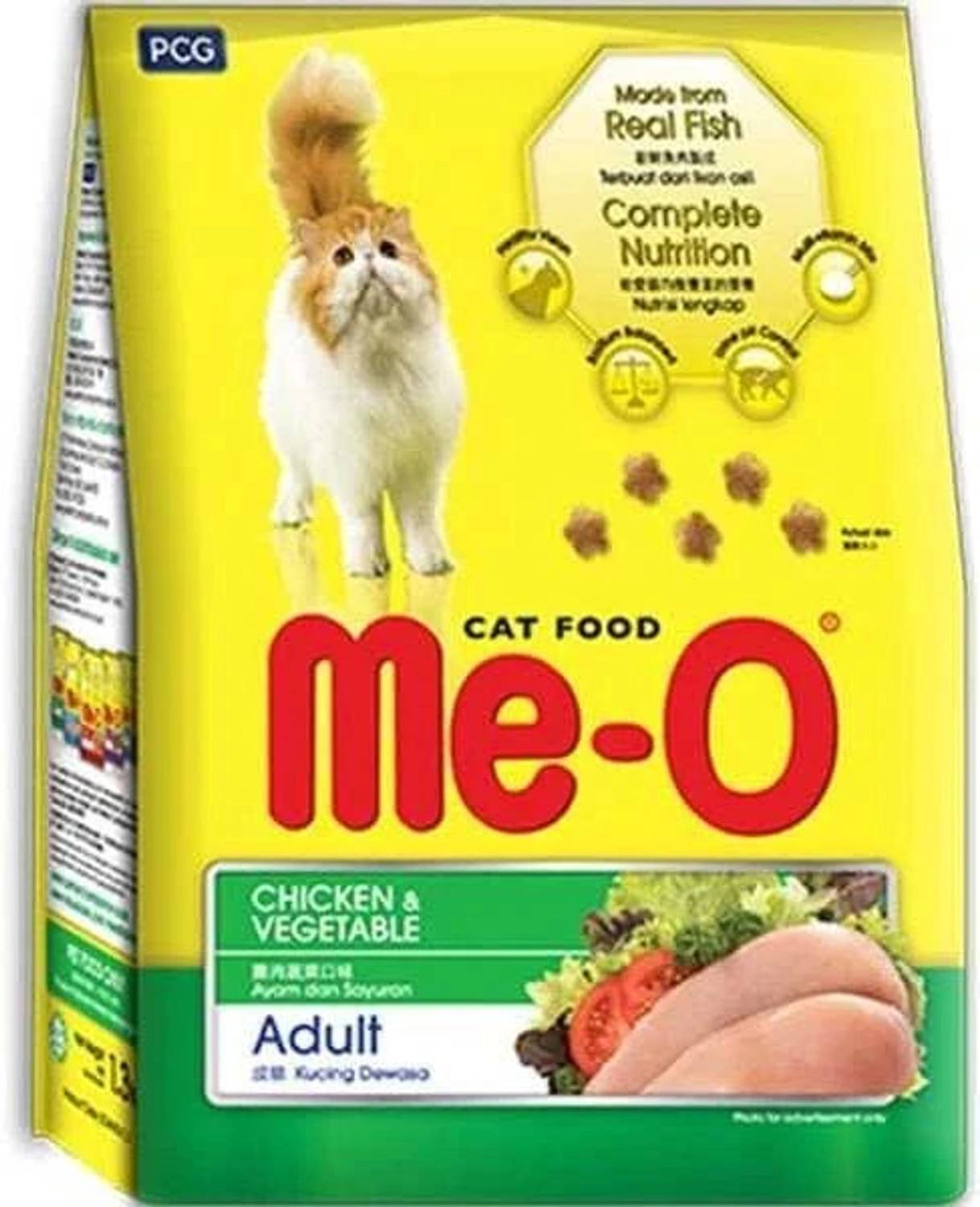 Me-O Chicken Vegetable 7 kg Dry Cat Food - Image 1