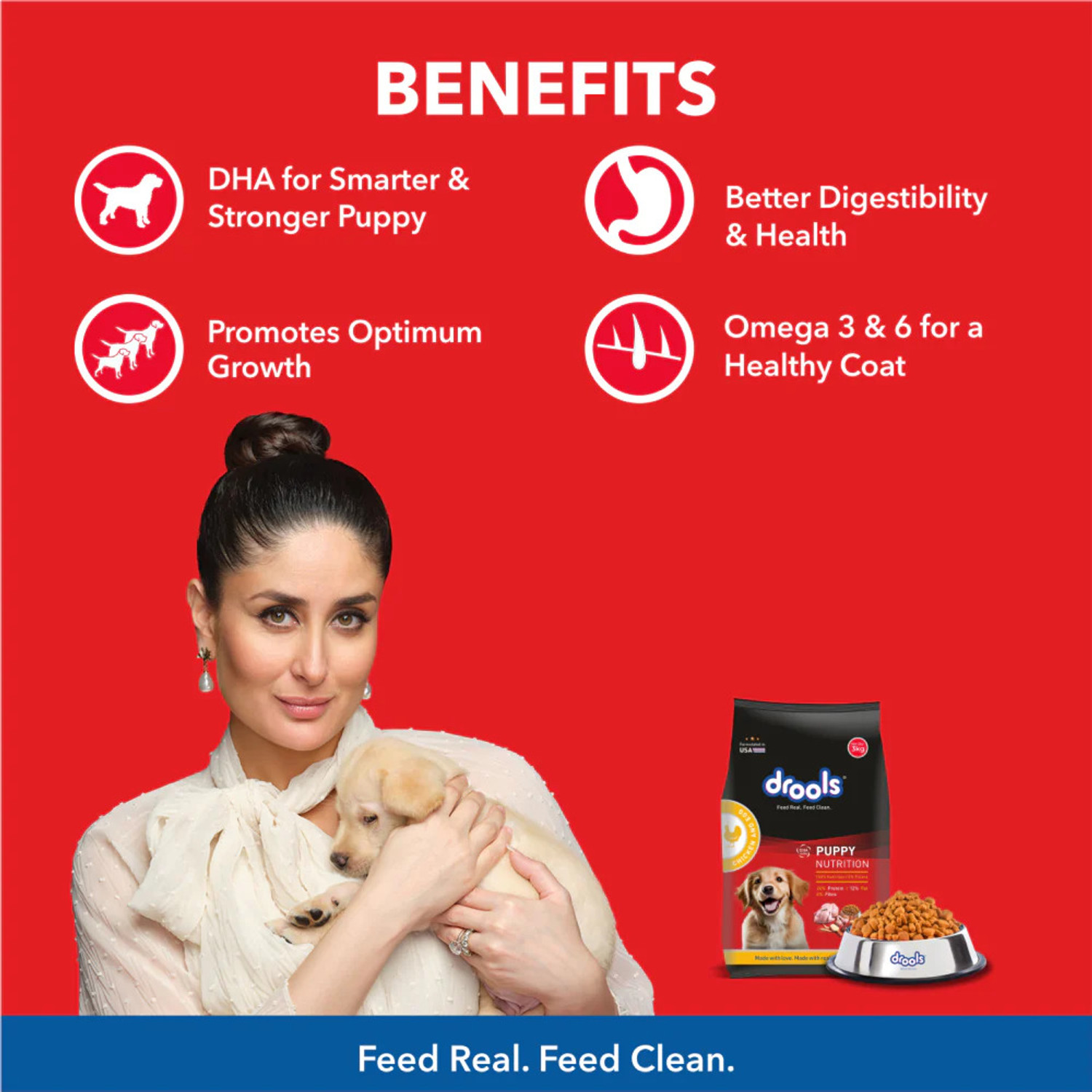 Image of Drools Dry Food for Puppies - Chicken and Egg 20Kg Chicken 20 kg Dry Young Dog Food