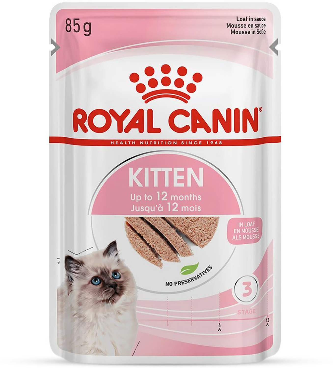 Image of Royal Canin Instinctive Loaf Kitten Wet Cat Food - 85 gm 0.085 kg Wet Adult Cat Food