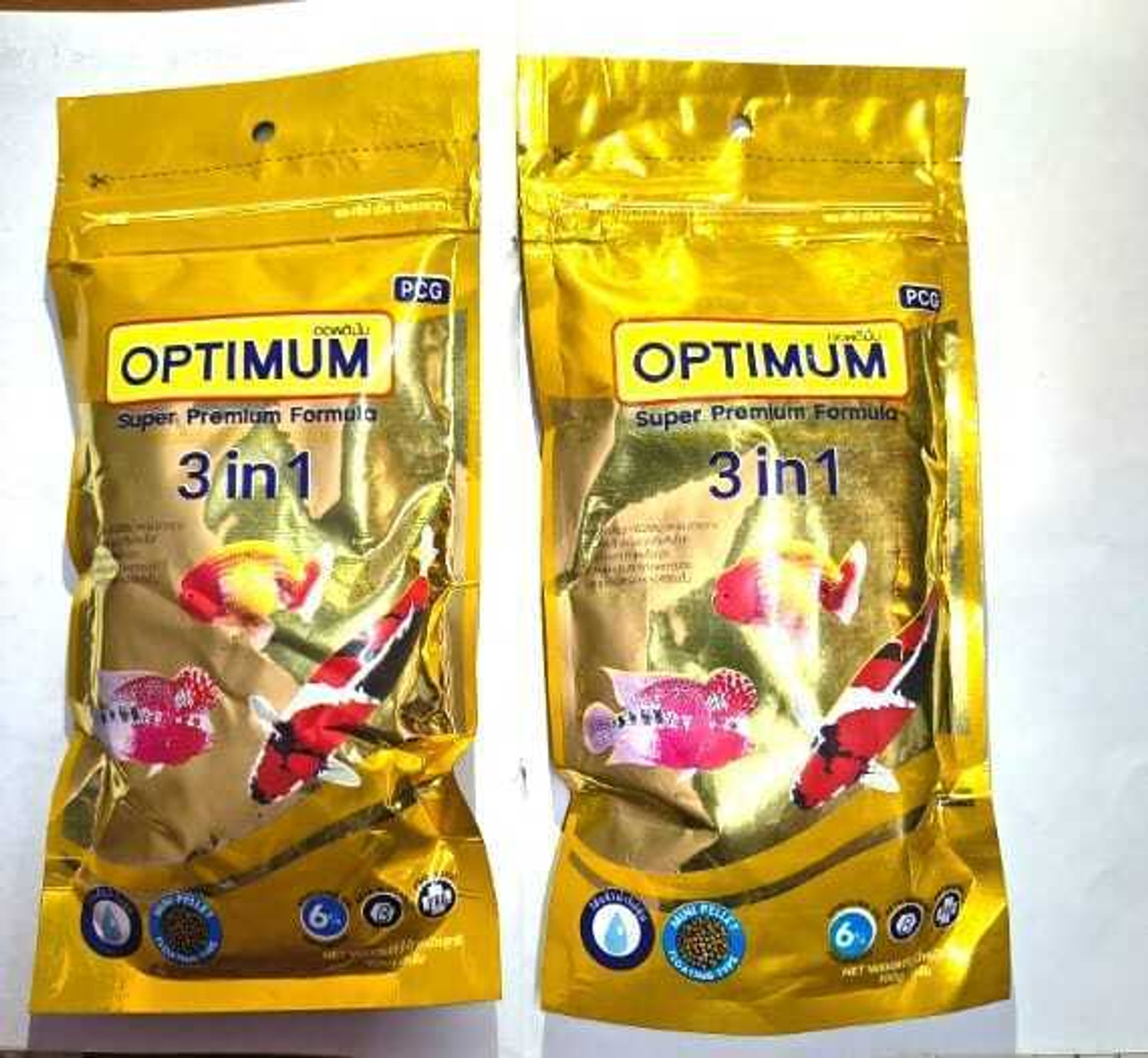Image of OPTIMUM- OPTIMUM 3 IN 1 (100g)*2 Cod 0.2 kg (2x0.1 kg) Dry Adult Fish Food