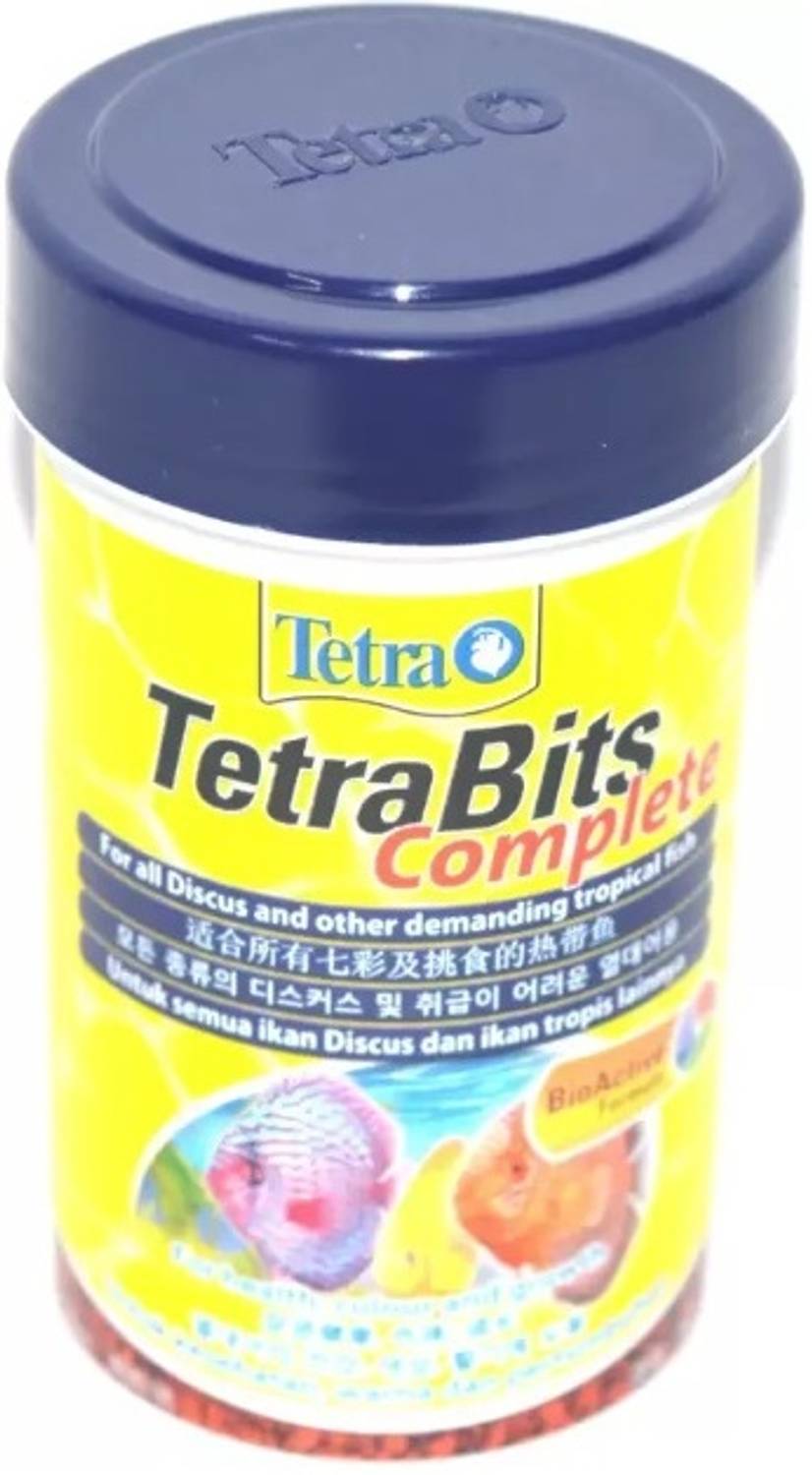 ALLYAQUA Tetra Bit Complete 30g/100ml| Bio Active Formula | Fish 0.3 kg Dry Adult, New Born, Senior, Young Fish Food