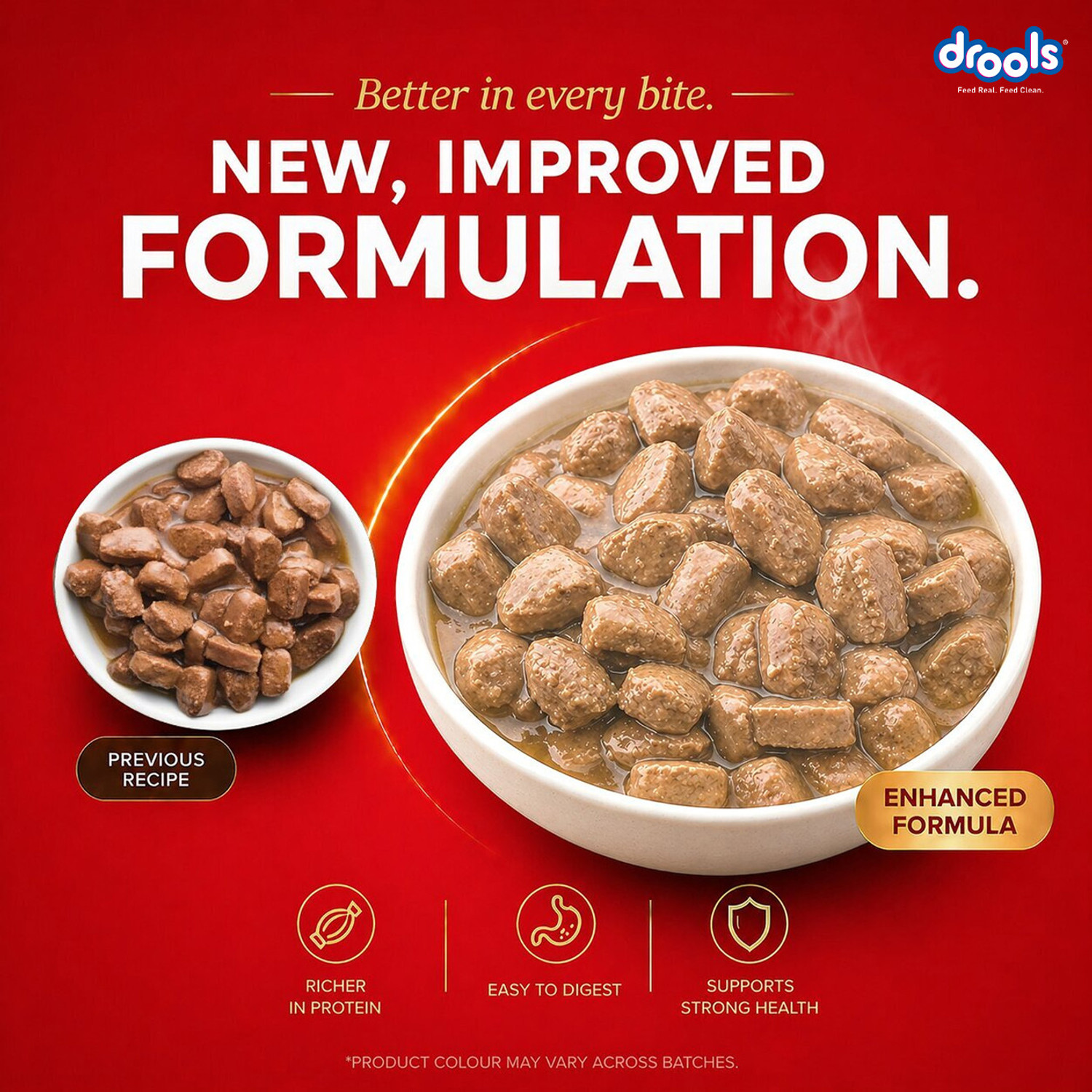 Image of Drools Chicken Liver and Real Chicken 4.5 kg (30x0.15 kg) Wet Adult Dog Food