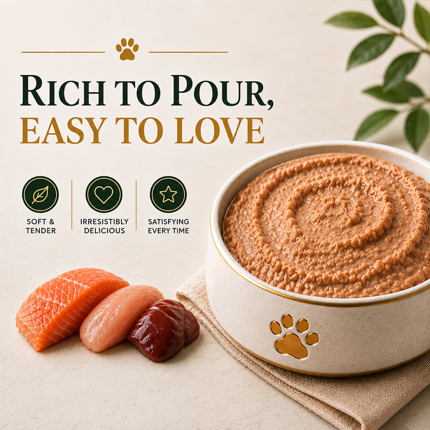 Image of Active Twin pack (50g x 16)16 Pouches in Gravy,Real Salmon Salmon 0.8 kg (16x0.05 kg) Wet Adult Cat Food