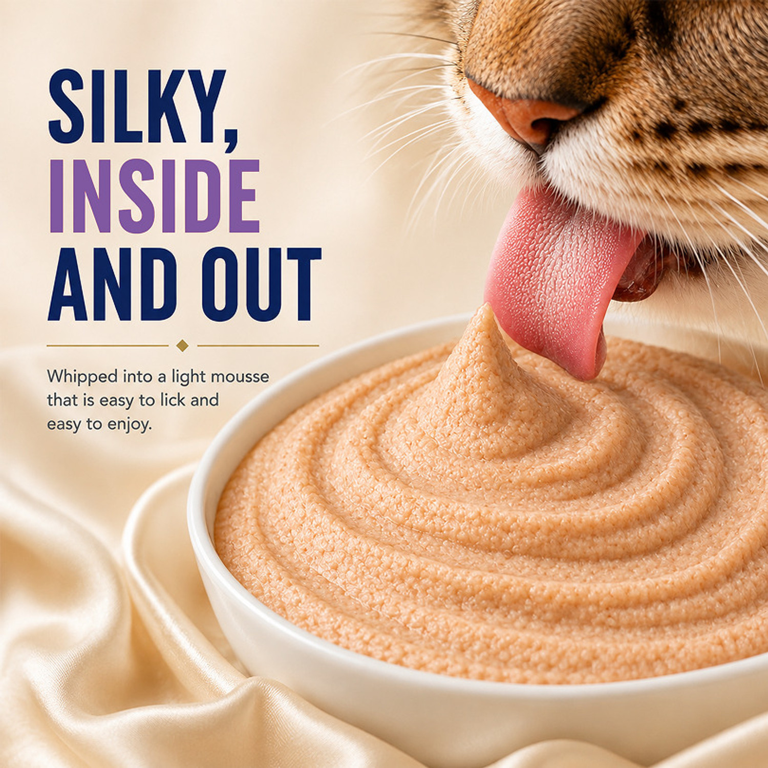 Image of Kitty Yums Premium Mousse For Adult Cats Fish 0.08 kg Wet Adult Cat Food