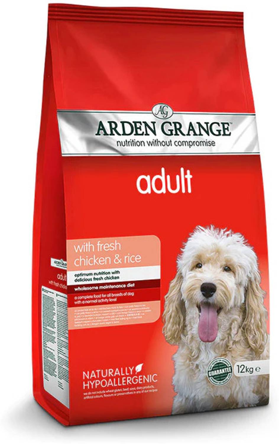 Arden Grange Adult with Fresh Chicken and Rice 12Kg Chicken 12 kg Dry Adult Dog Food