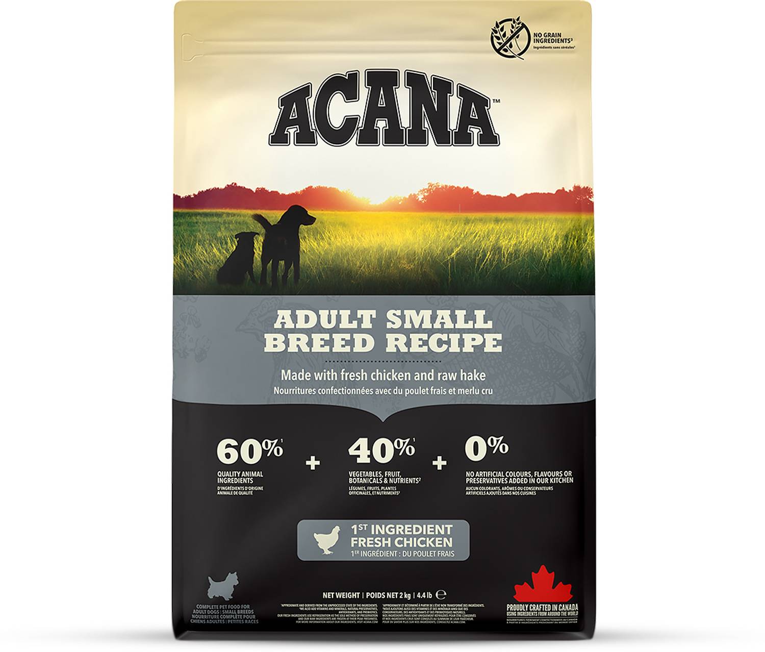 Acana Small Breed Adult Dry Dog Food -340 Gm Chicken 0.34 kg Dry Adult Dog Food