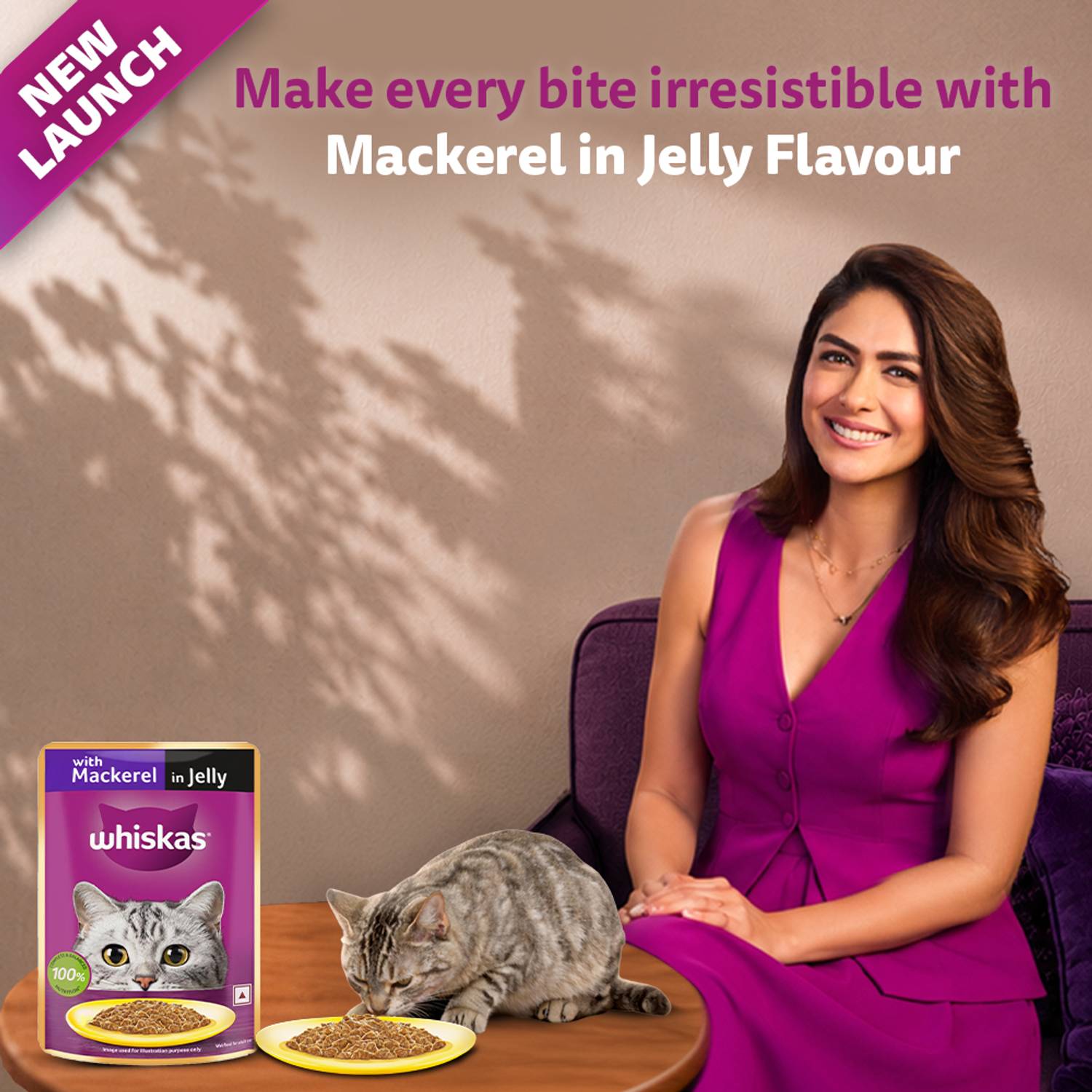 Whiskas Mackerel in Jelly 1.12 kg Pack of 14 · 80 g (1.12 kg total) - Image 3