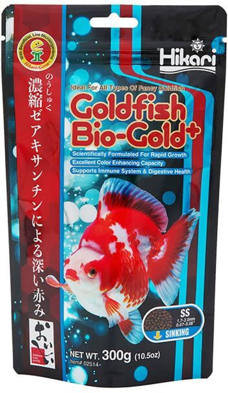 Image of Hikari MADE IN JAPAN - Goldfish - Bio gold - 300g - Sinking Fish Food Fish 0.3 kg Dry Adult, Senior, Young, Adult Fish Food