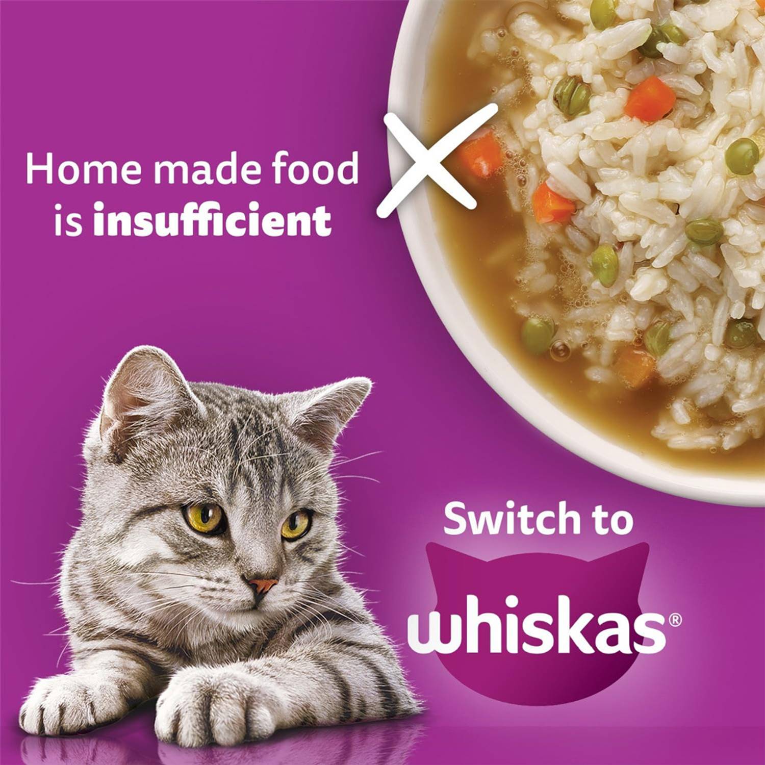 Whiskas Mackerel in Jelly 1.12 kg Pack of 14 · 80 g (1.12 kg total) - Image 4