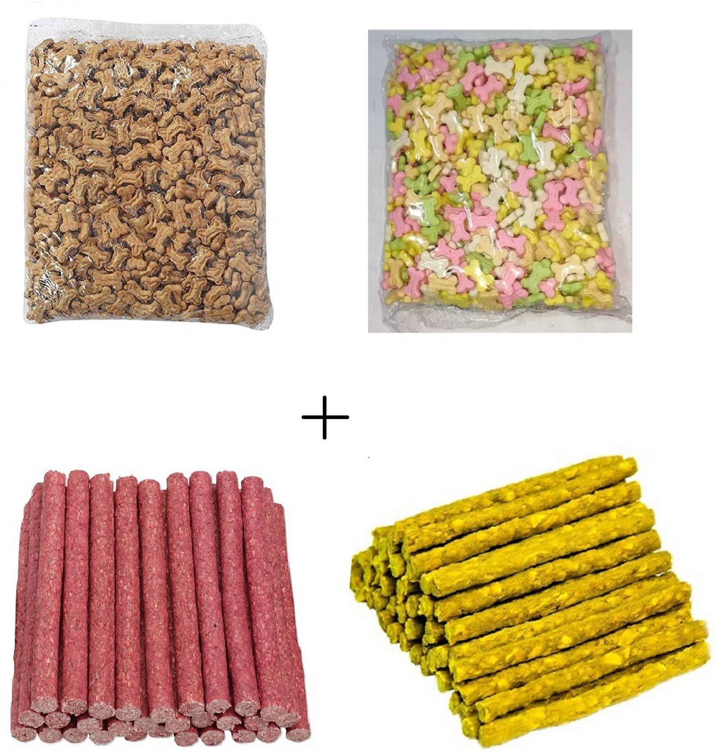 Blacknose Dog Chew Biscuit (Cocoa & Mix) And (Chicken & Mutton) Munchy Stick (250Gm) Pack Vegetable, Chicken, Mutton 0.25 kg (2x0.12 kg) Dry Adult, New Born, Senior, Young Dog Food