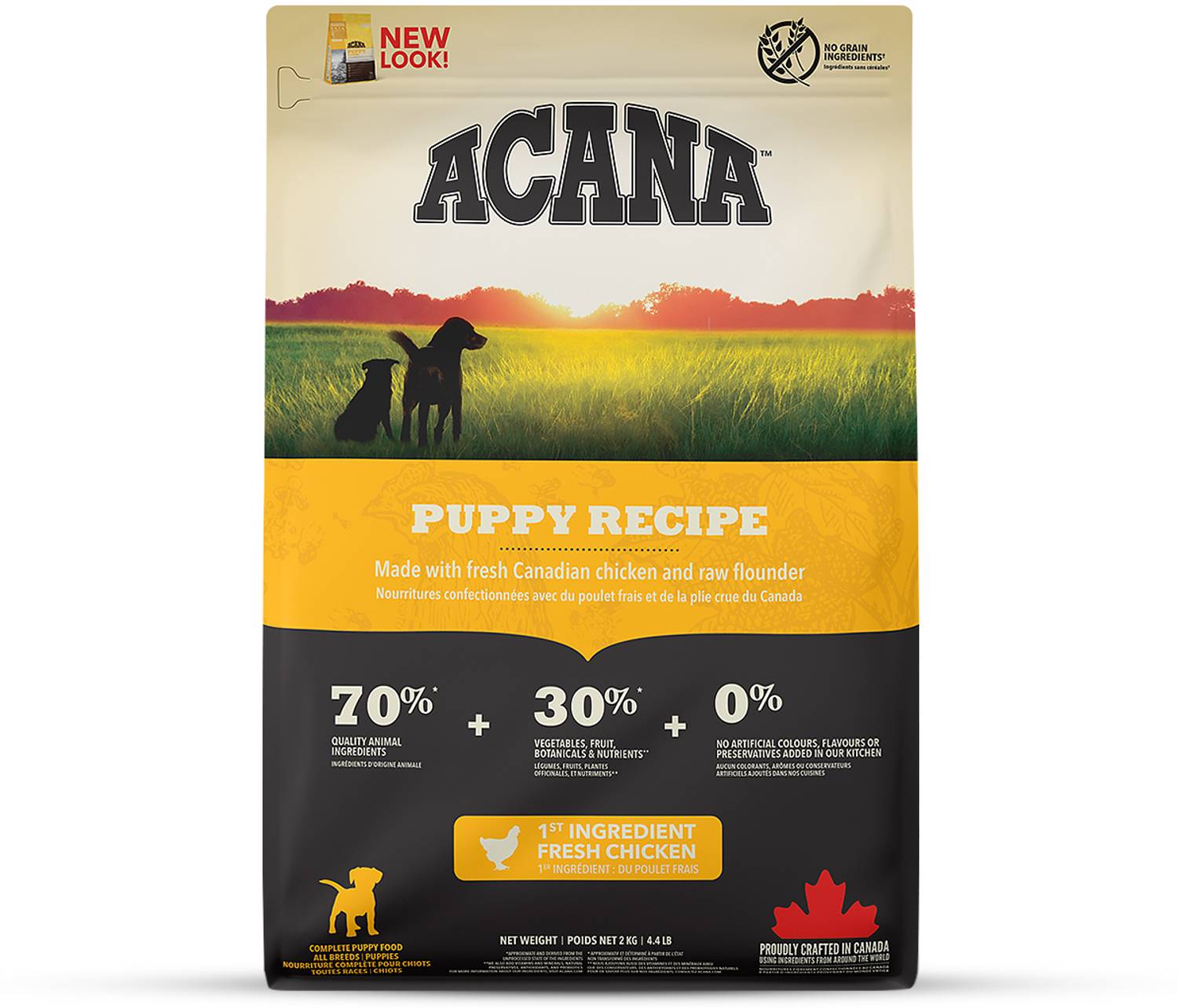 Acana Puppy & Junior Mini & Medium Breed Dry Food -340 Gm Chicken 0.34 kg Dry Young Dog Food