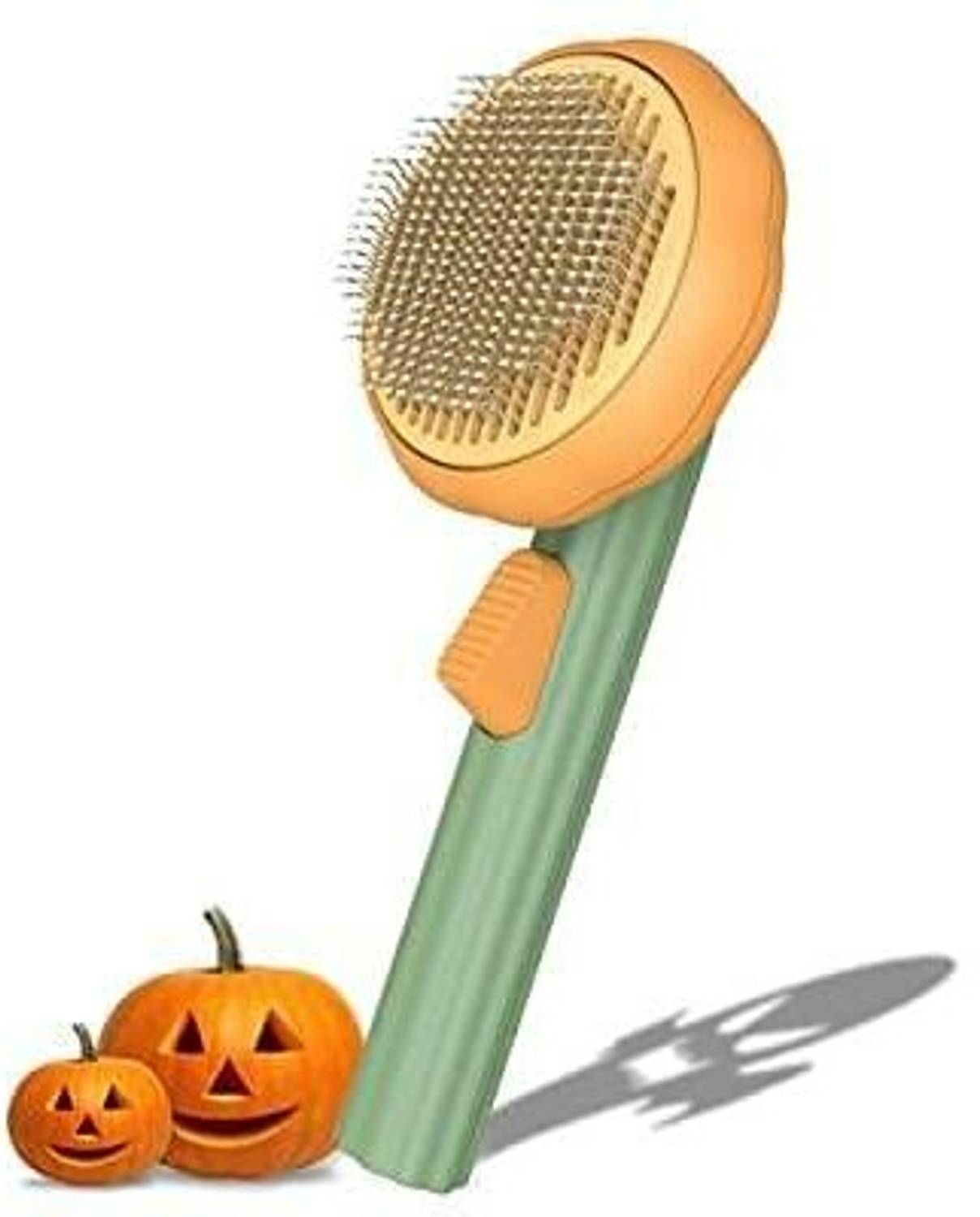 AADGEX AADGEX Pet Pumpkin Brush Plain/ Bristle Brushes for Dog & Cat