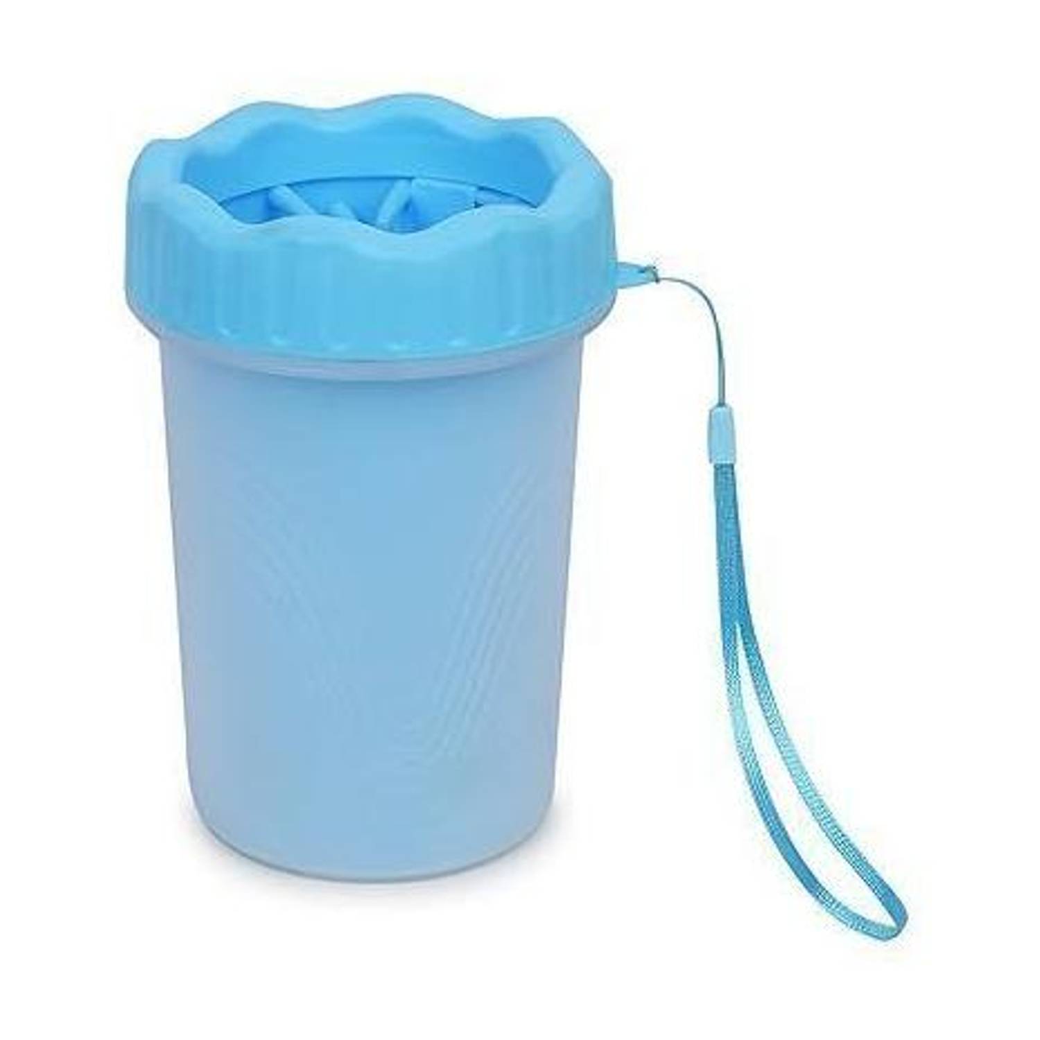 4PAWS Dog Paw Cleaner Cup | Portable Silicone Paw Washer with Grooming Kit Grooming Gloves for Dog