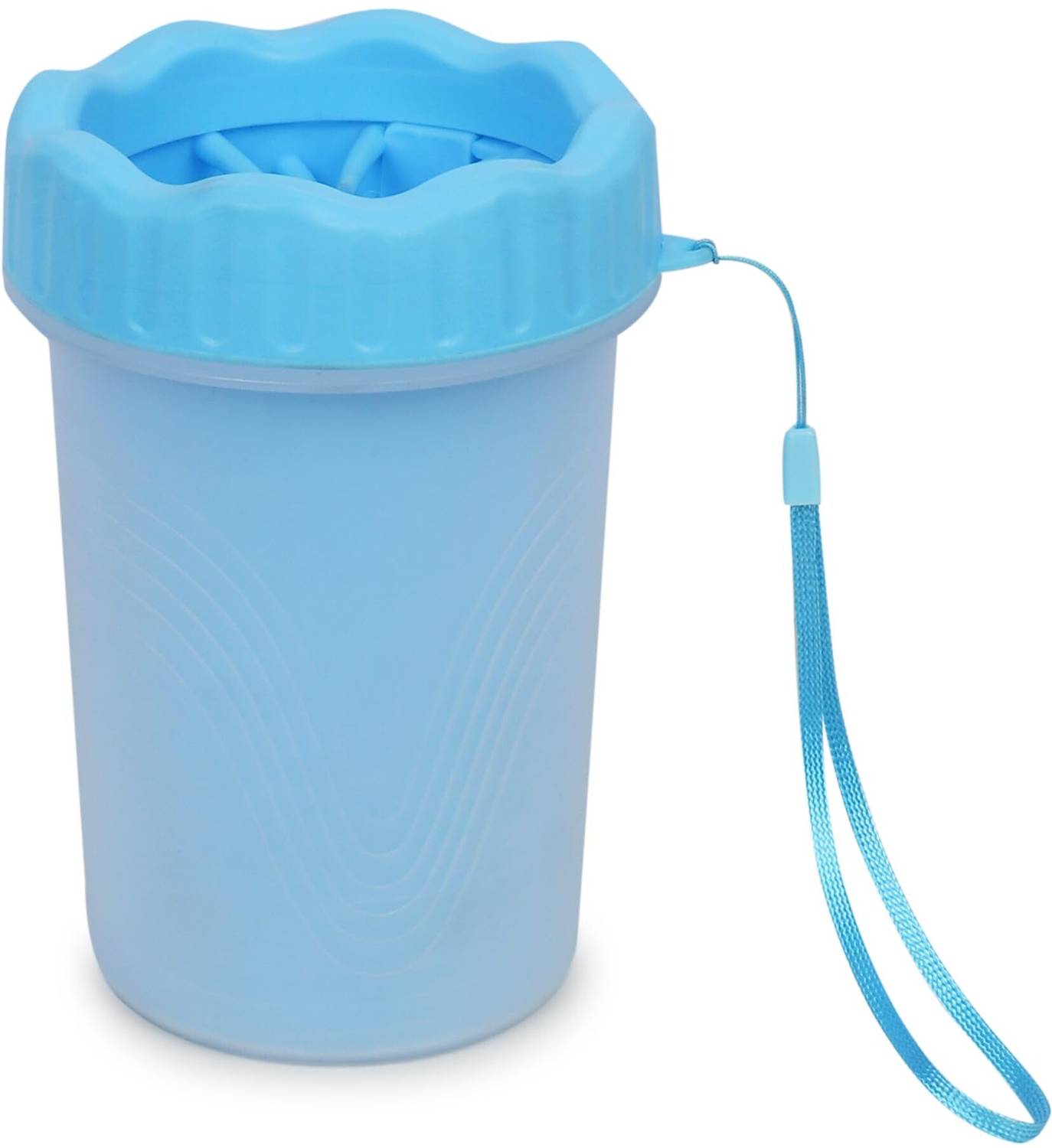 4PAWS Portable Pet Paw Cleaner Cup with Soft Silicone Brush for Dogs & Cats Grooming Gloves for Dog