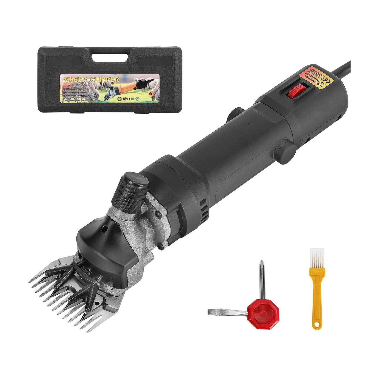 MeShear 1200W Goat/Horse/Sheep hair cutting machine Black Pet Hair Trimmer - Image 1