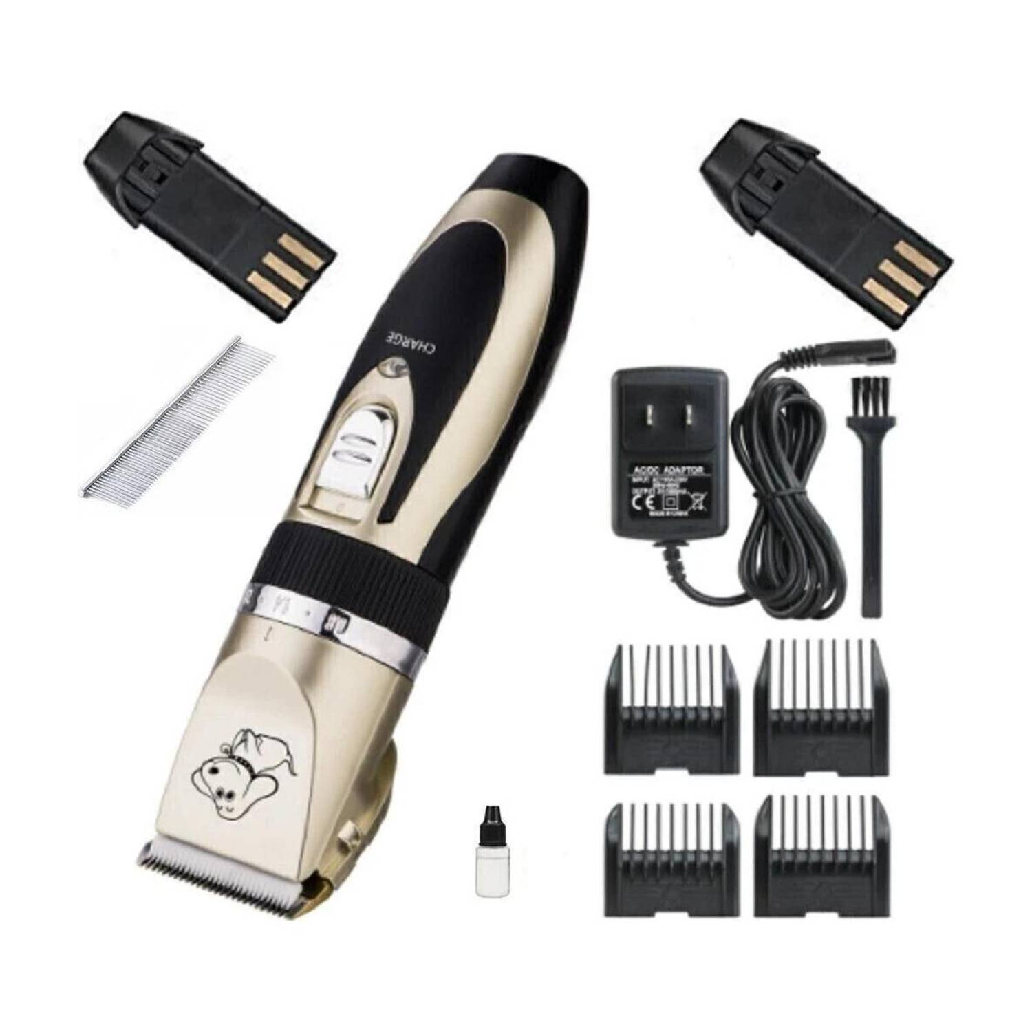 SRI SRI-PA-P-3-GB Gold, Black Pet Hair Trimmer