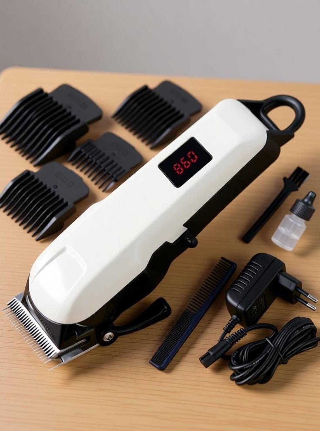 KE MEY Cordless Hair Trimmer for Men and Women - Image 3