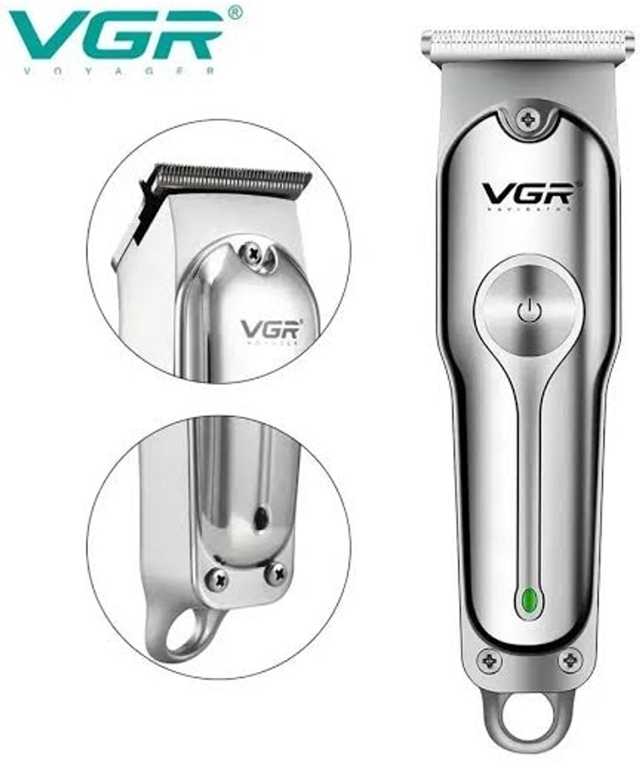 Image of VGR V-071 Professional Pet Hair Trimmer Silver Pet Hair Trimmer