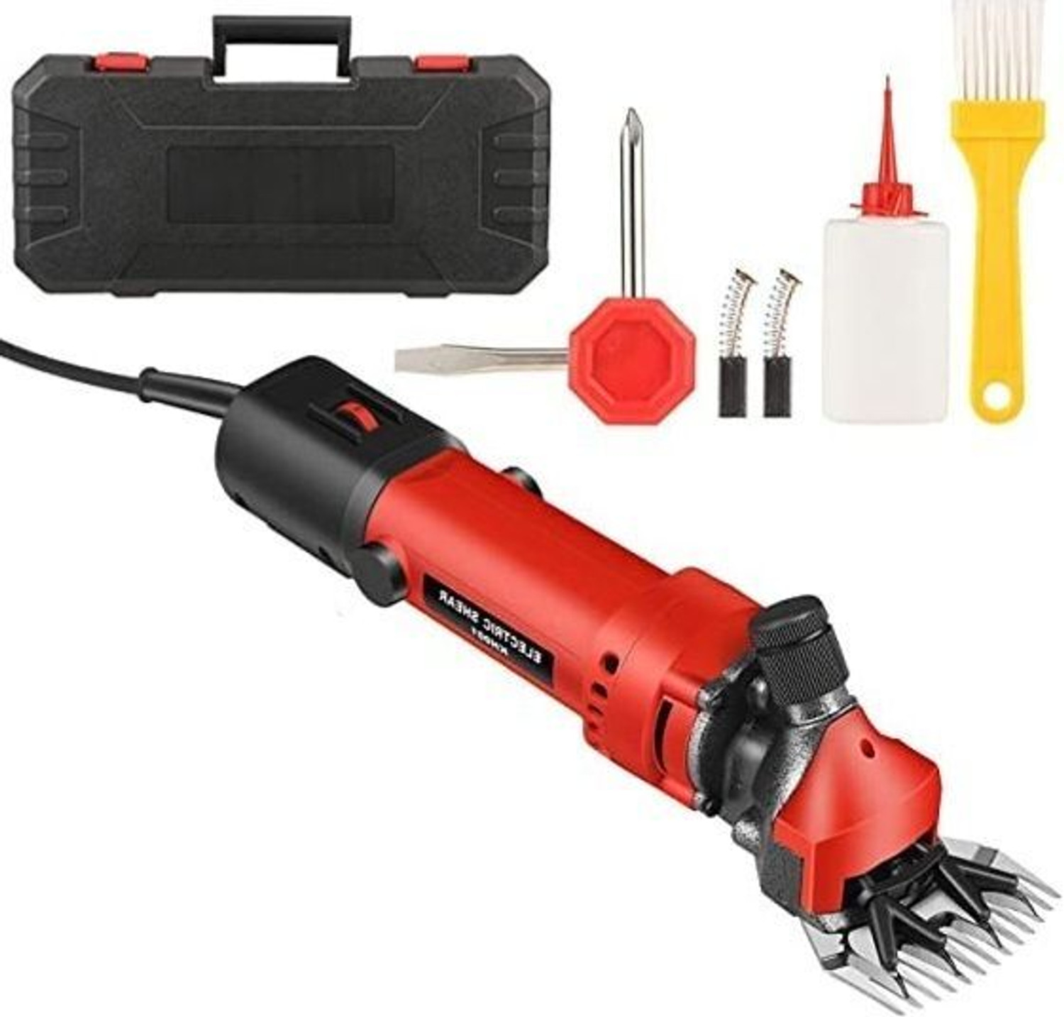 Image of sleepehead 900W Horse /Goat /Cat /Dog /Animals hair cutting machine Black, Red, Yellow Pet Hair Trimmer